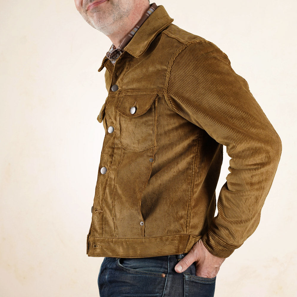 Freenote Cloth CD-1 Classic Jacket - Gold Corduroy