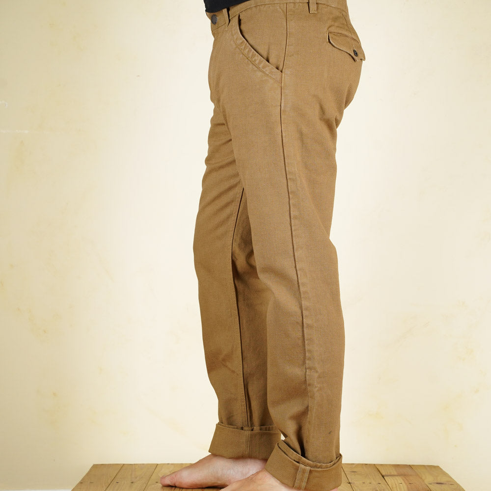 Freenote Cloth Workers Chino - 14oz Slub - Khaki