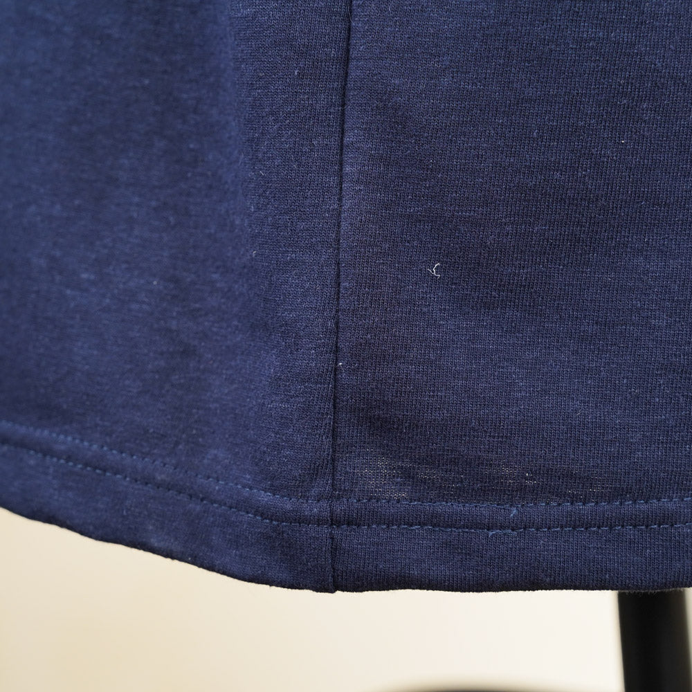 Heimat Raglan Short Sleeve Hemp/ Cotton T-Shirt – Navy