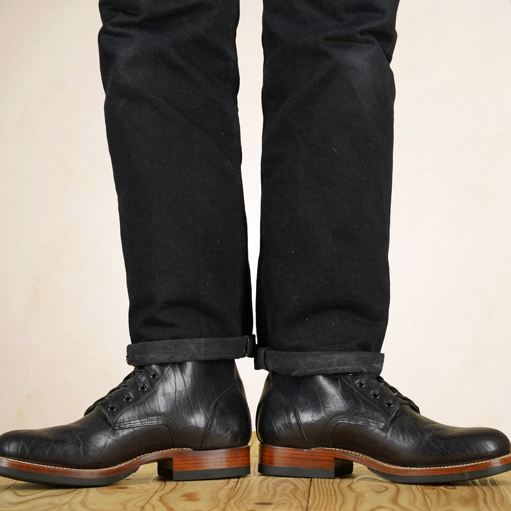 UNMARKED DB Hunter Boots - Black Bison Leather