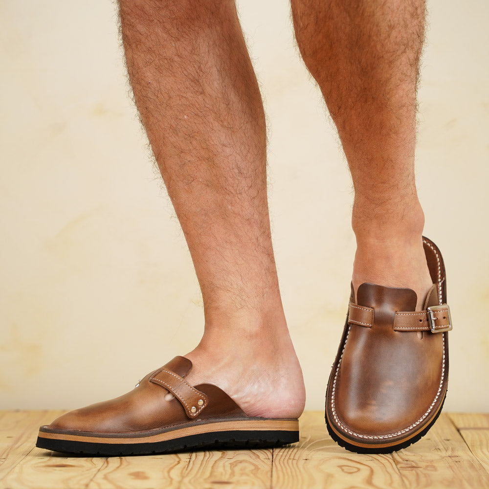 Zerrows Slit Sandals - Olive CXL