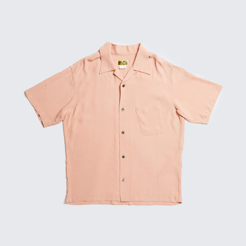 ACVM-SH02SS RAYON SHIRT PINK