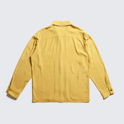 ACVM SH02RY RAYON LS SHIRT YELLOW