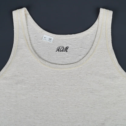 Addict Clothes ACVM Knit Tank Top - ECRU