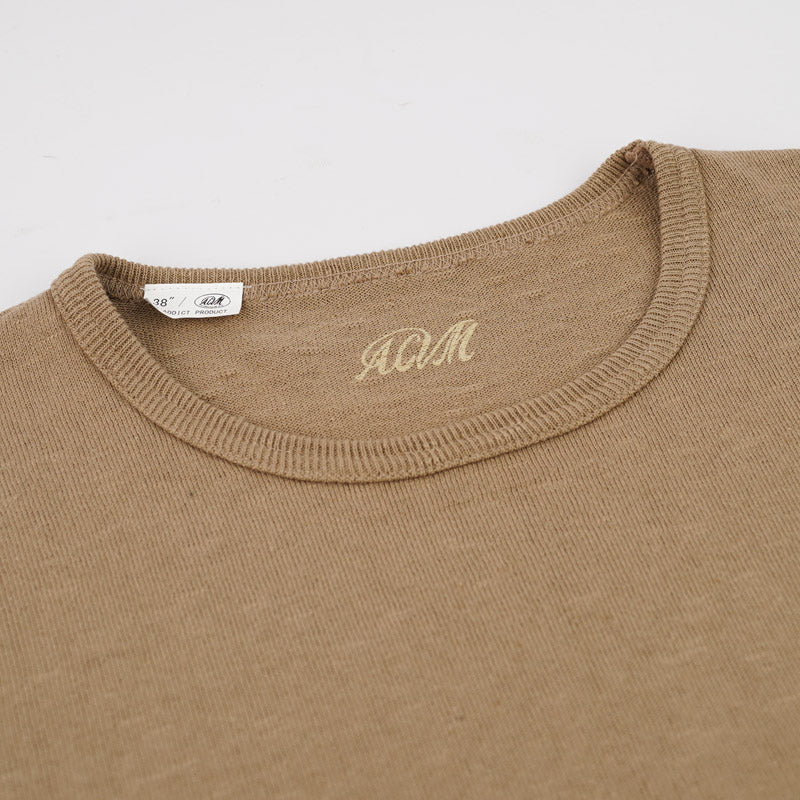 Addict Clothes LS Crew Neck Knit Smoke Beige