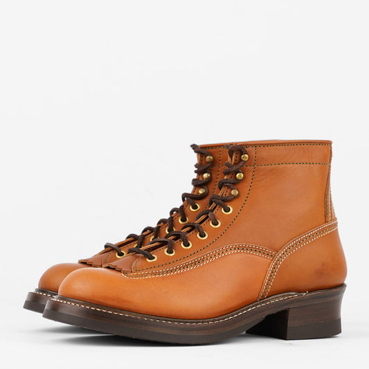 John Lofgren Donkey Puncher Boots Cognac Badalassi