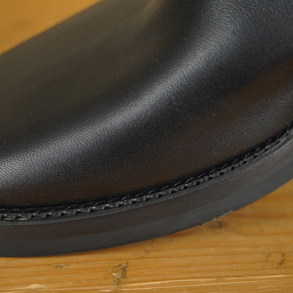 Addict Narrow Engineer Boots AB-01HB-CL - Black Horsehide