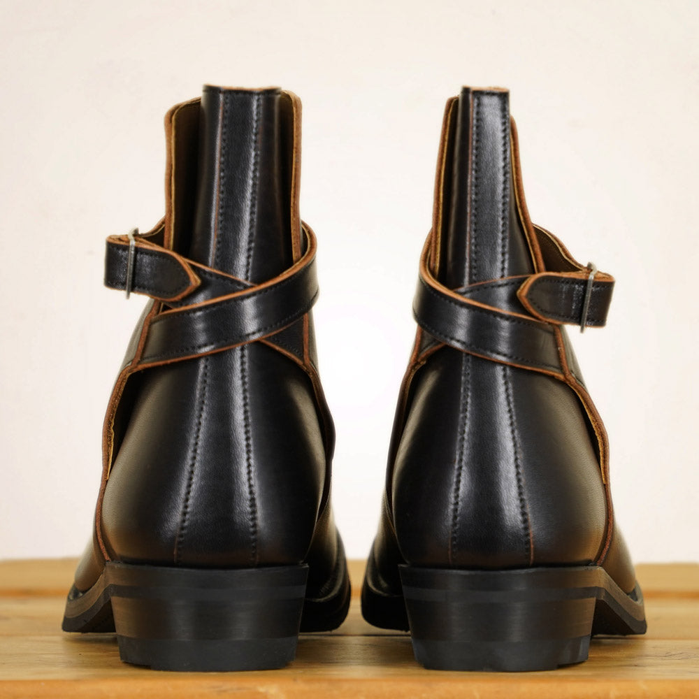Addict Jodhpur Boots AB-09H-CL-FT_BLK - Black Horsehide