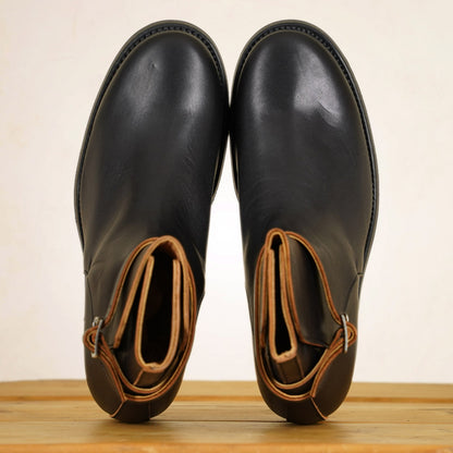 Addict Jodhpur Boots AB-09H-CL-FT_BLK - Black Horsehide