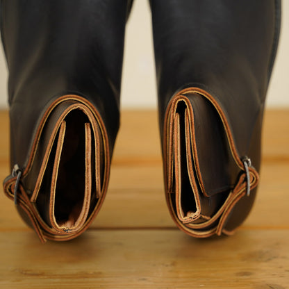 Addict Jodhpur Boots AB-09H-CL-FT_BLK - Black Horsehide