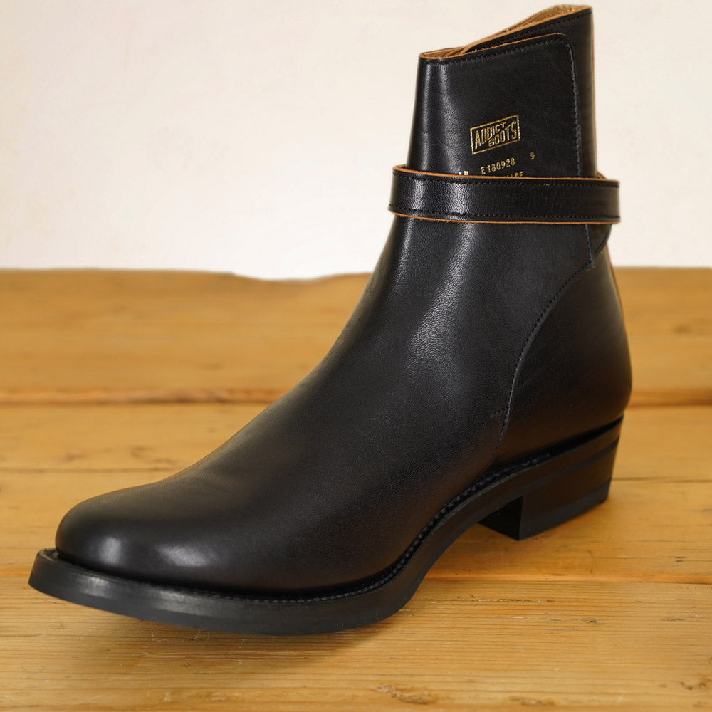 Addict Jodhpur Boots AB-09H-CL-FT_BLK - Black Horsehide
