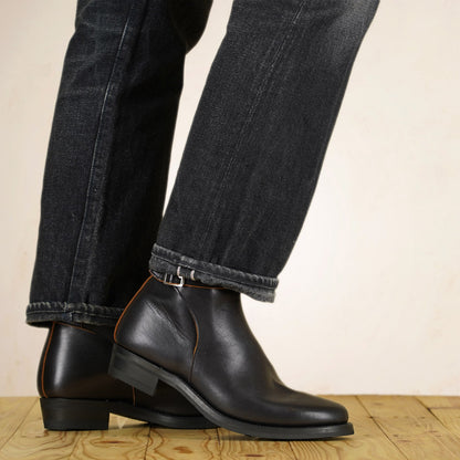 Addict Jodhpur Boots AB-09H-CL-FT_BLK - Black Horsehide