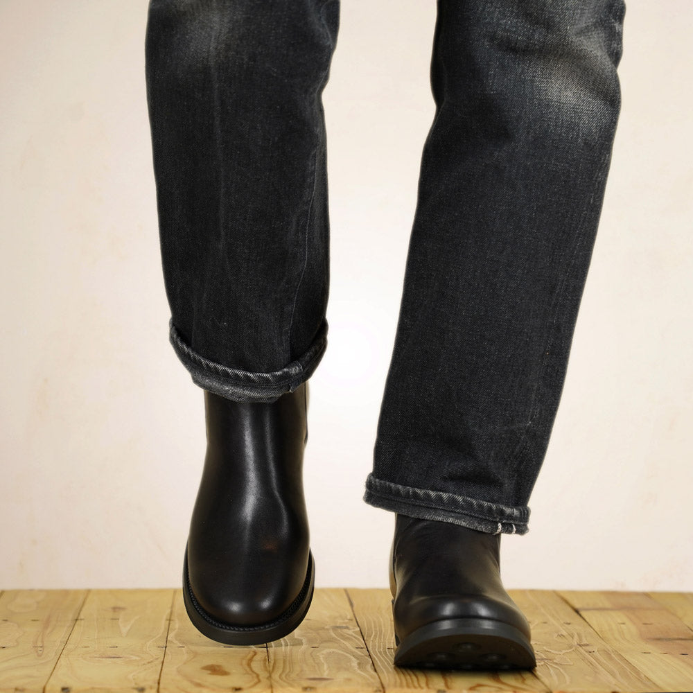 Addict Jodhpur Boots AB-09H-CL-FT_BLK - Black Horsehide