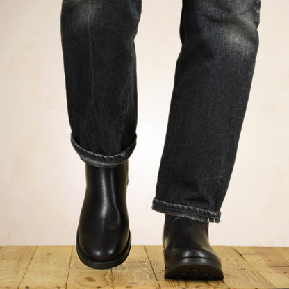 Addict Jodhpur Boots AB-09H-CL-FT_BLK - Black Horsehide