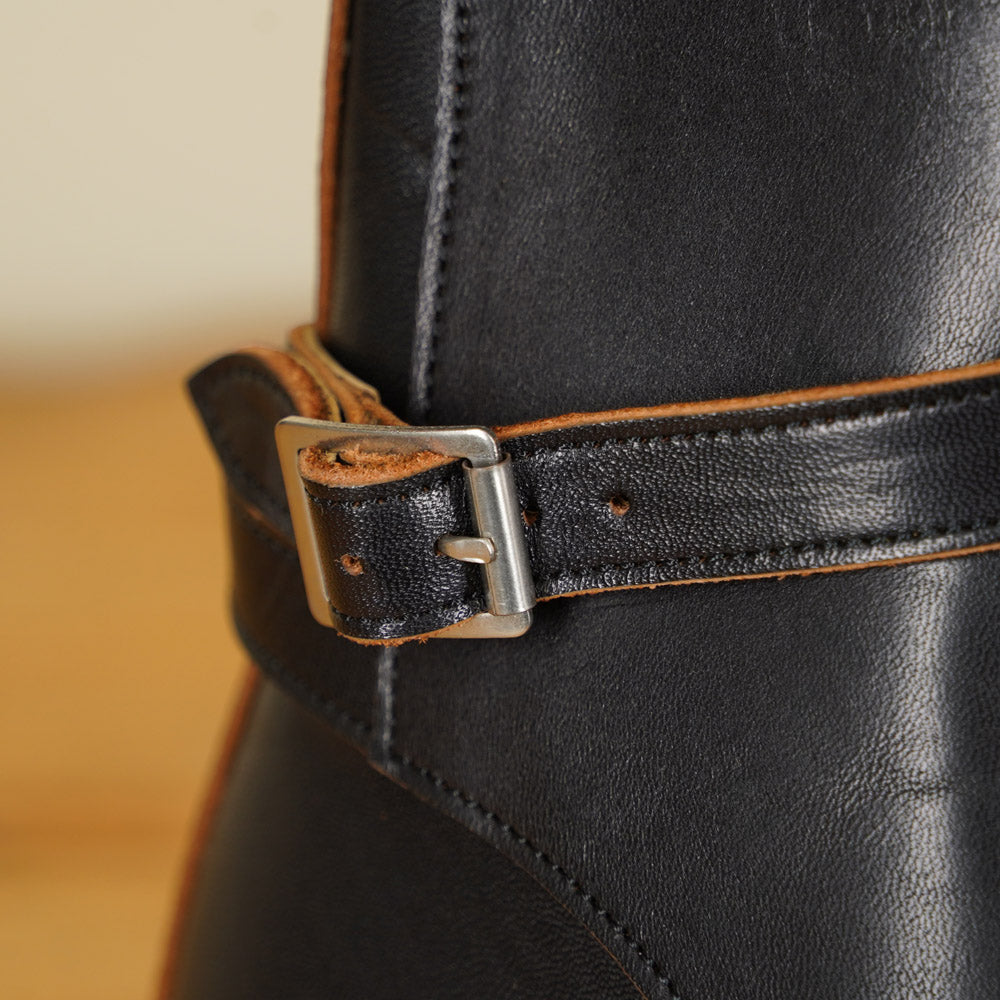 Addict Jodhpur Boots AB-09H-CL-FT_BLK - Black Horsehide
