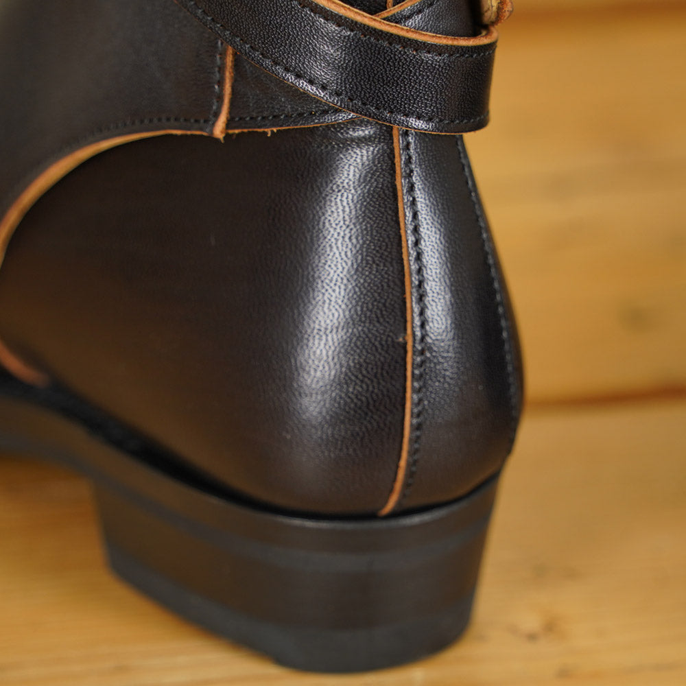 Addict Jodhpur Boots AB-09H-CL-FT_BLK - Black Horsehide