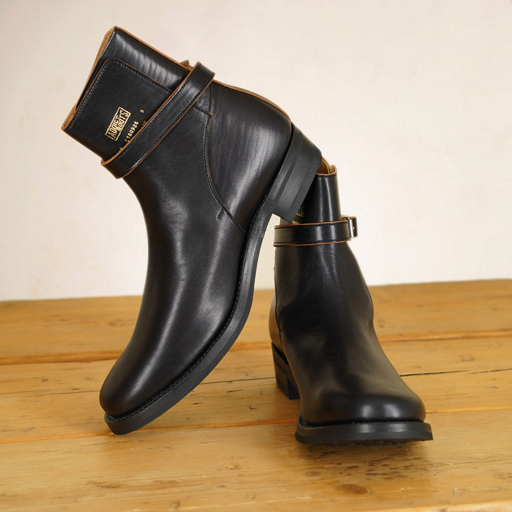 Addict Jodhpur Boots AB-09H-CL-FT_BLK - Black Horsehide