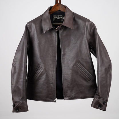 Attractions Biltbuck lot 380 Stallion Horsehide Jacket Black