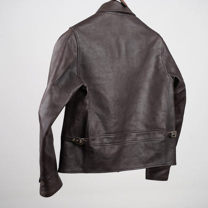 Attractions Biltbuck lot 380 Stallion Horsehide Jacket Black