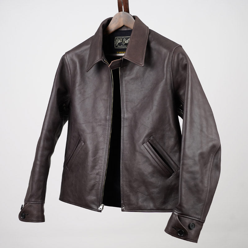 Attractions Biltbuck lot 380 Stallion Horsehide Jacket Black