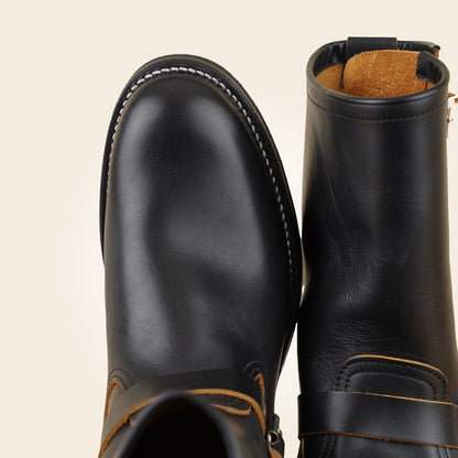 BILTBUCK Lot.269LTD Engineer Boots - Heavy Weight Kipskin Black