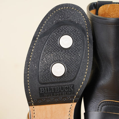 BILTBUCK Lot.269LTD Engineer Boots - Heavy Weight Kipskin Black
