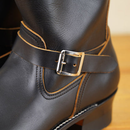 BILTBUCK Lot.269LTD Engineer Boots - Heavy Weight Kipskin Black