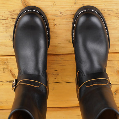 BILTBUCK Lot.269LTD Engineer Boots - Heavy Weight Kipskin Black
