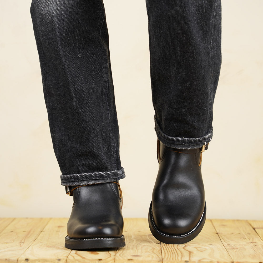 BILTBUCK Lot.269LTD Engineer Boots - Heavy Weight Kipskin Black