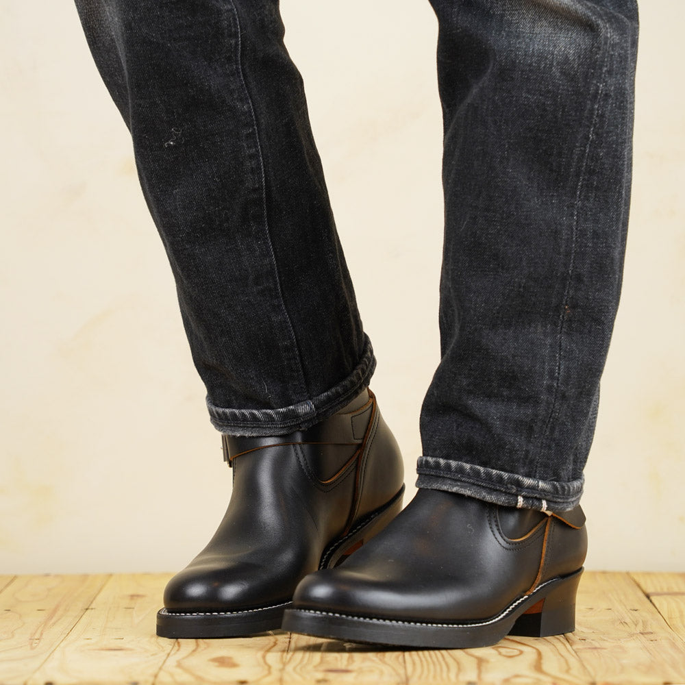 BILTBUCK Lot.269LTD Engineer Boots - Heavy Weight Kipskin Black