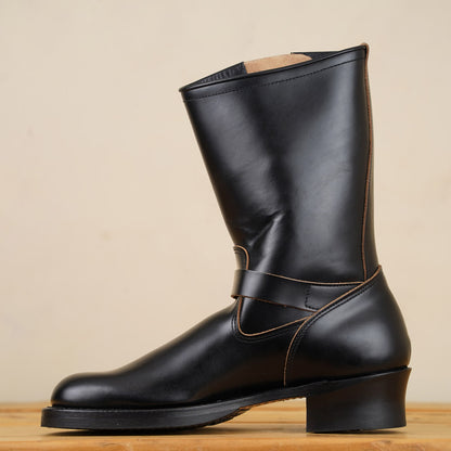 BILTBUCK Lot 269 Engineer Boots - Black Steerhide