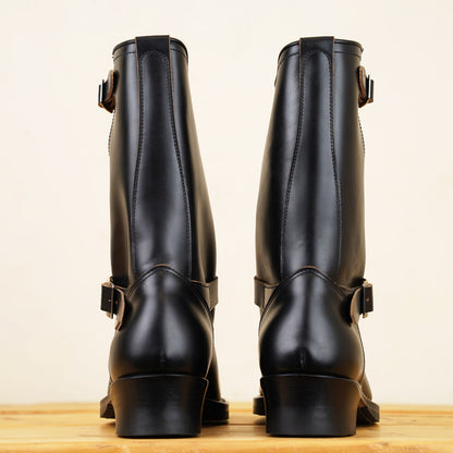 BILTBUCK Lot 269 Engineer Boots - Black Steerhide