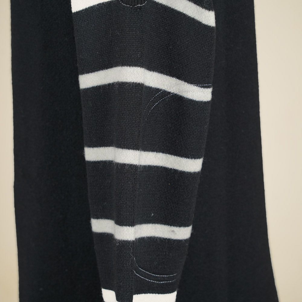 Wearmasters Lot 582 Turtle Zip Sweater - Black