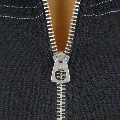 Wearmasters Lot 582 Turtle Zip Sweater - Black