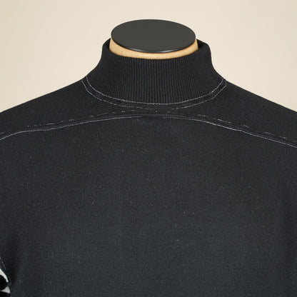 Wearmasters Lot 583 High Neck Sweater - Black