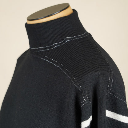 Wearmasters Lot 583 High Neck Sweater - Black