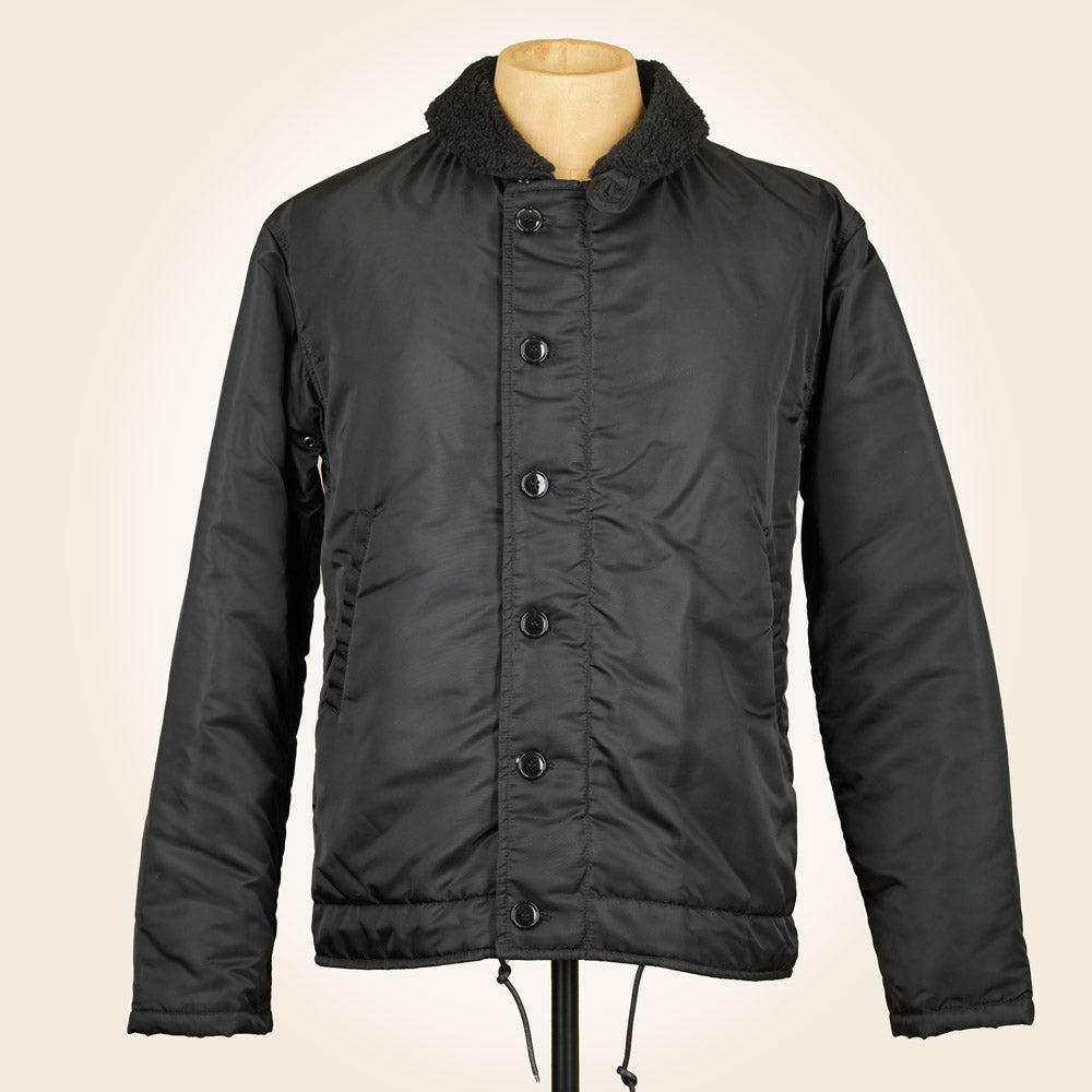 Wearmasters Lot 795 Nylon Deck Jacket - Black