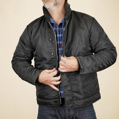 Wearmasters Lot 795 Nylon Deck Jacket - Black