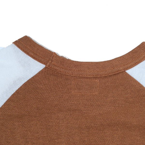 Belafonte Ragtime Raglan SS Rayon Tee - Brown