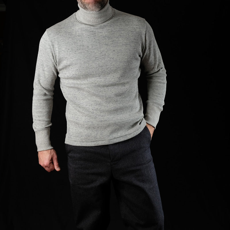 Belafonte Ragtime Turtle Neck Honey Thermal - Mix Grey