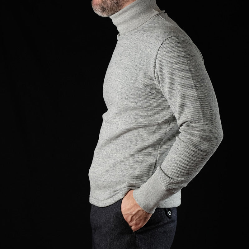 Belafonte Ragtime Turtle Neck Honey Thermal - Mix Grey