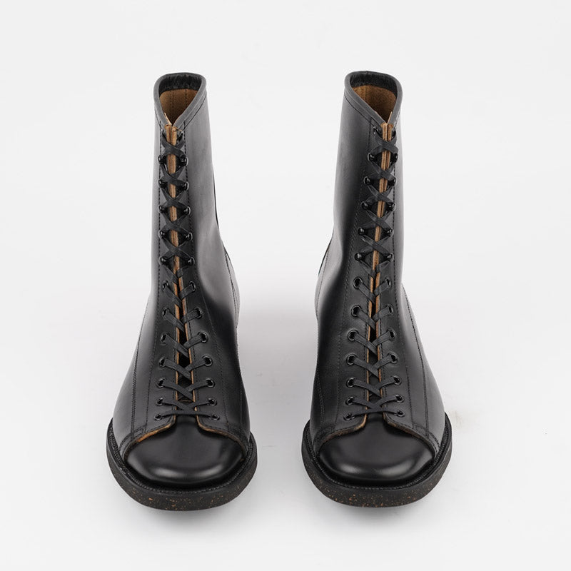 Clinch CN-S Last Gary Boots Black Overdyed Horsebutt