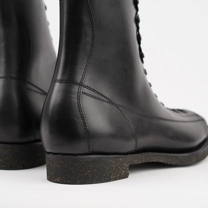 Clinch CN-S Last Gary Boots Black Overdyed Horsebutt