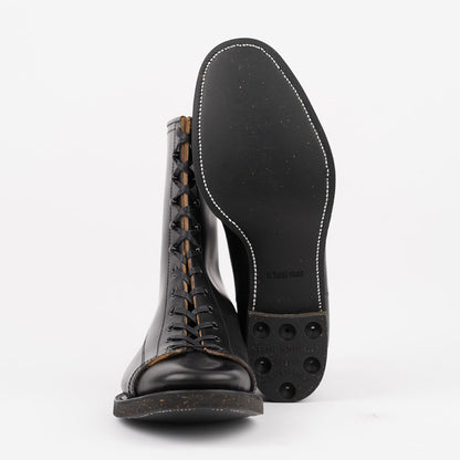 Clinch CN-S Last Gary Boots Black Overdyed Horsebutt