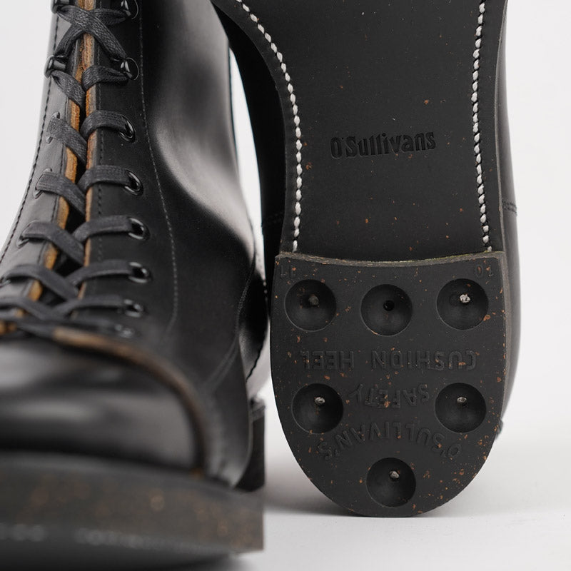 Clinch CN-S Last Gary Boots Black Overdyed Horsebutt