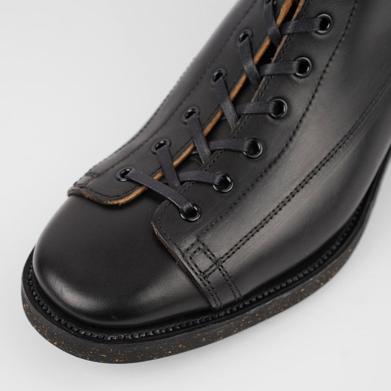 Clinch CN-S Last Gary Boots Black Overdyed Horsebutt