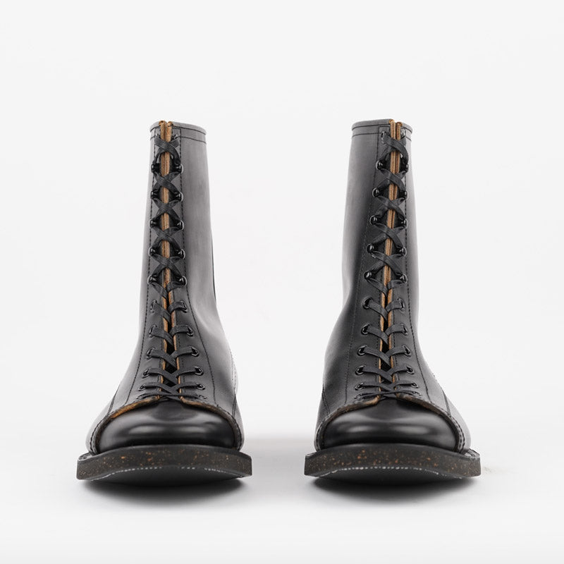 Clinch CN-S Last Gary Boots Black Overdyed Horsebutt