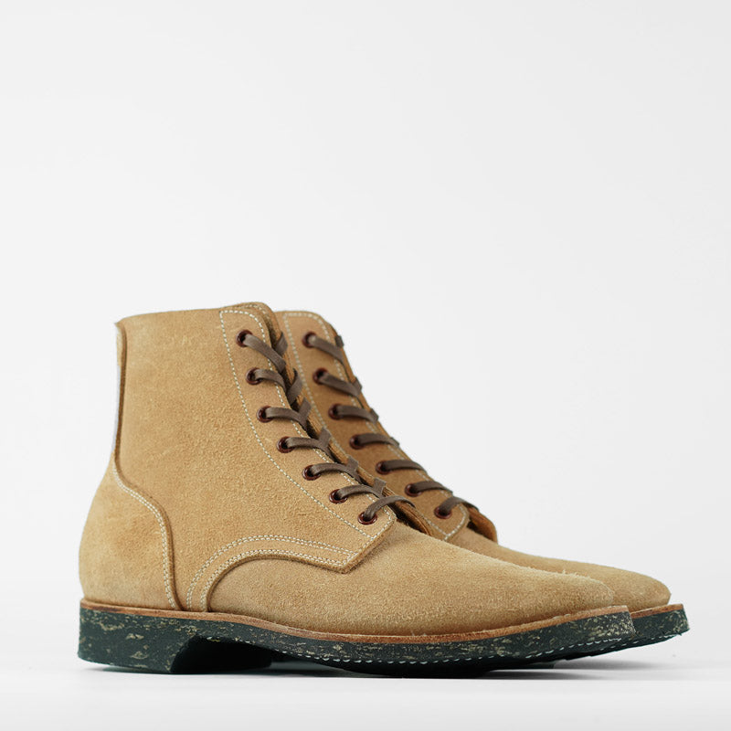 Clinch Yeager Boots Natural Rough Out