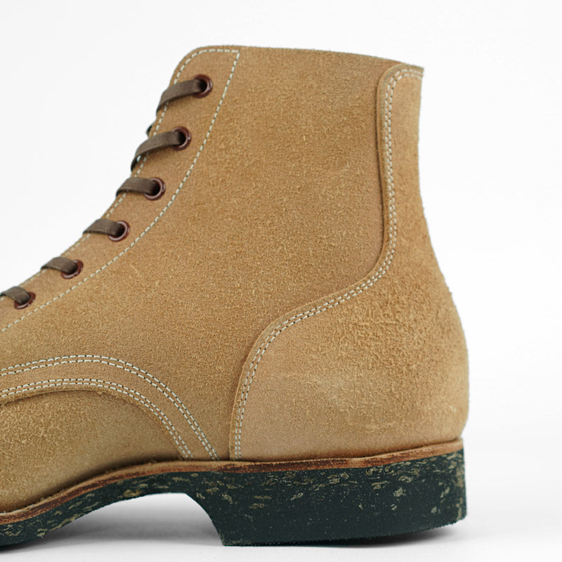 Clinch Yeager Boots Natural Rough Out