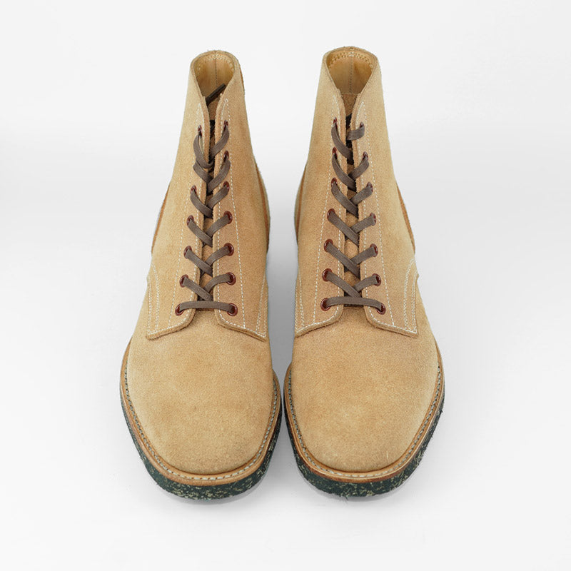 Clinch Yeager Boots Natural Rough Out